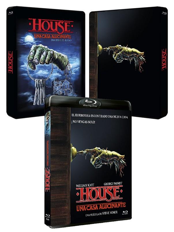 House, Una Casa Alucinante (House: Ding Dong, You're Dead) Steelbook - Blu-Ray | 8436558201569 | Steve Miner