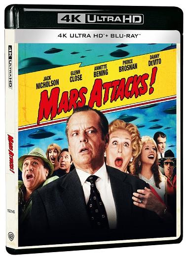 Mars Attacks - 4K + Blu-Ray | 8414533152143 | Tim Burton