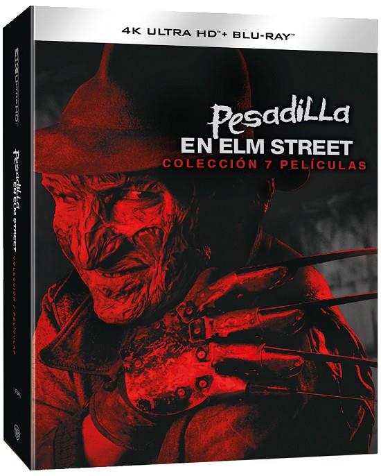 Pesadilla En Elm Street (7 Películas) - 4K UHD | 8414533147668 | Wes Craven, Jack Sholder, Chuck Russell, Renny Harlin, Stephen Hopkins, Rachel Talalay