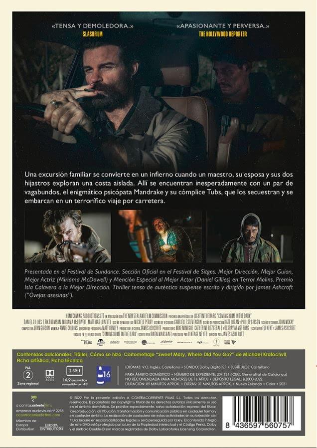 Atrapados en la oscuridad - DVD | 8436597560757 | James Ashcroft