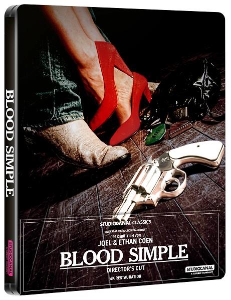 Sangre fácil (Blood Simple Director's Cut) (Limited Edition Steelbook 4K + Blu-Ray)(VOSI) - 4K + Blu-Ray | 5055201855374 | Joel Coen