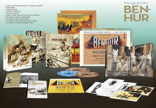 Ben-Hur (1959) (+ Blu-Ray Bonus) Ed. Especial Steelbook - 4K UHD | 5051892258210 | William Wyler