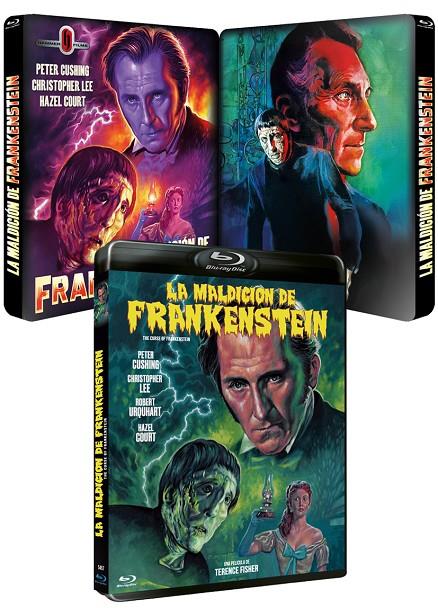 La Maldición De Frankenstein (The Curse of Frankenstein) + Steelbook - Blu-Ray | 8436558204096 | Terence Fisher