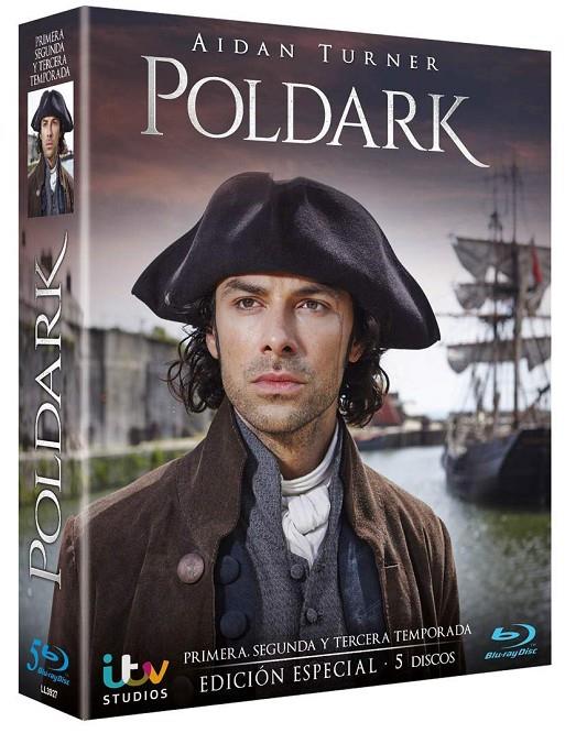 Poldark T 1 + T 2 + T 3 (2015) - Blu-Ray | 8436569305515