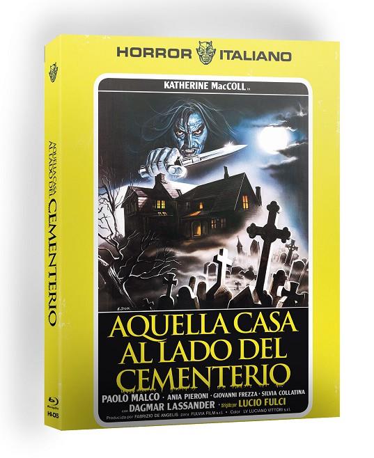 Aquella casa al lado del cementerio -Quella villa accanto al cimitero- (Horror italiano) - Blu-Ray | 8429987407497 | Lucio Fulci