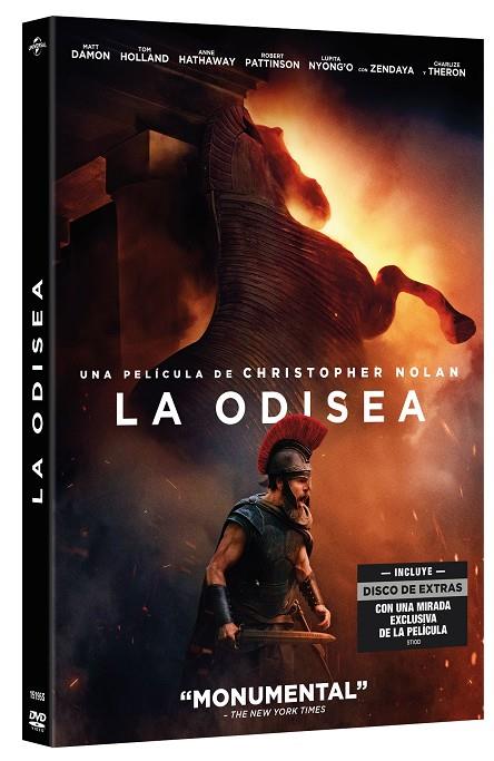 La Odisea (The Odyssey) (+ DVD Extras) - DVD | 8414533151955 | Christopher Nolan