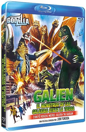 Galien: El monstruo de las galaxias ataca la tierra - Blu-Ray R (Bd-R) | 7427254480755 | Jun Fukuda