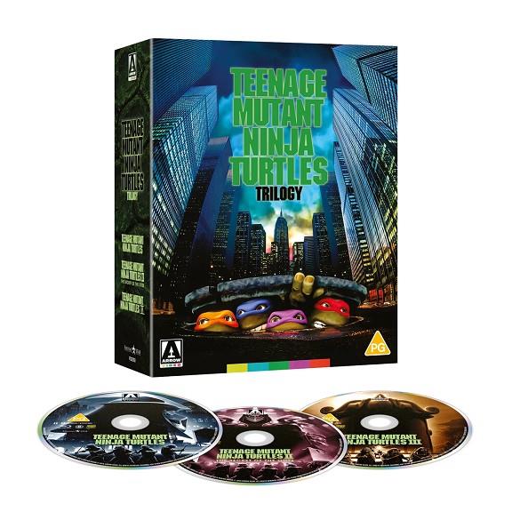 TMNT - Teenage Mutant Ninja Turtles (3 Films) (1990-1993) Movie Collection (Limited Edition) (VOSI) - Blu-Ray | 5027035029337