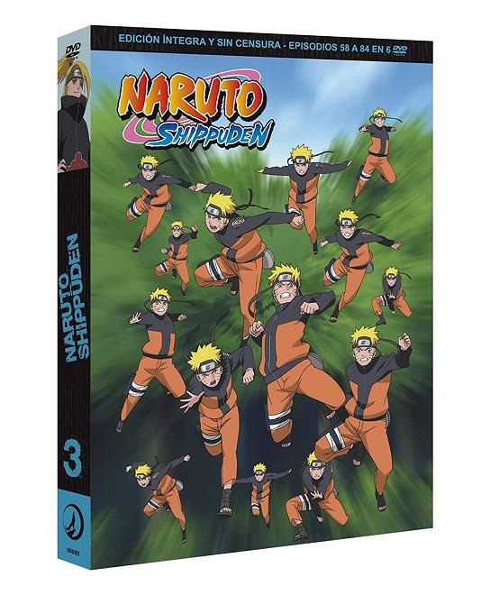 Naruto Shippuden Box 3 - DVD | 8424365723794