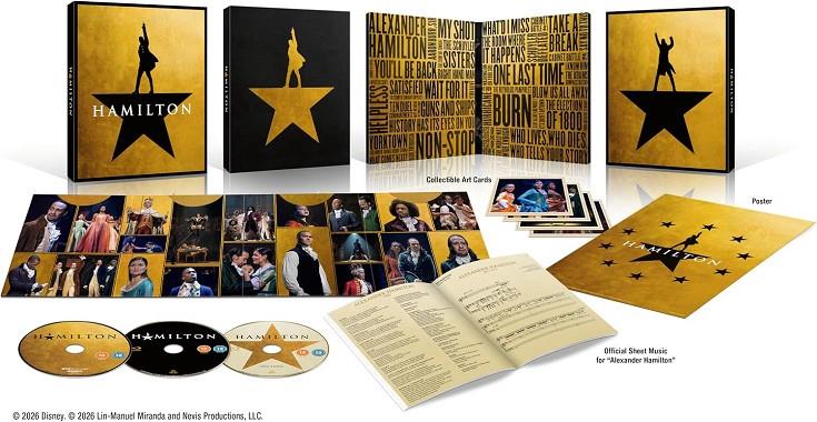 Hamilton (Limited Collectors Edition) - 4K + Blu-Ray | 5056719202322 | ?Thomas Kail