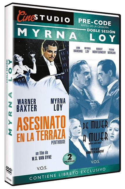 Asesinato En La Terraza+De Mujer A Mujer (V.O.S.E.) (Myrna Loy) - DVD | 8436022231870