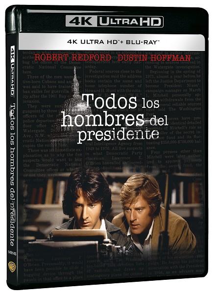 Todos Los Hombres Del Presidente (+ Blu-Ray) - 4K UHD | 8414533149143 | Alan J. Pakula