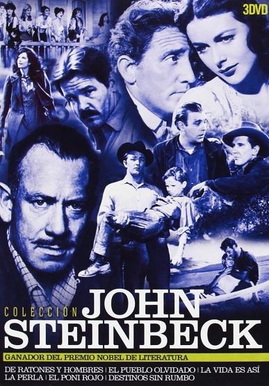 John Steinbeck (3 DVD'S De ratones y hombres, El pueblo olvidado, La vida es asi, La perla, El poni rojo, Destinos sin rumbo) - DVD | 8436022313125
