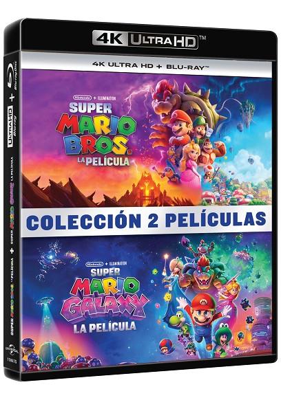 Super Mario Bros + Super Mario Galaxy - 4K + Blu-Ray | 8414533150675 | Aaron Horvath, Michael Jelenic