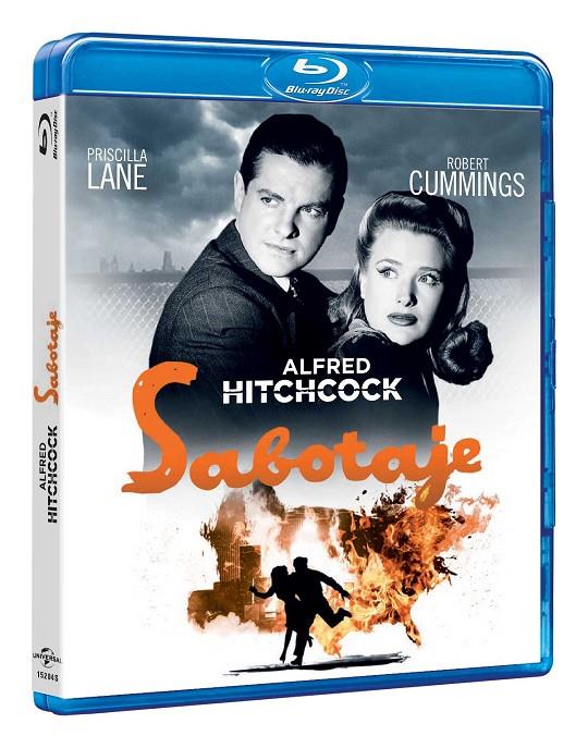 Sabotaje (Saboteur) - Blu-Ray | 8414533152044 | Alfred Hitchcock