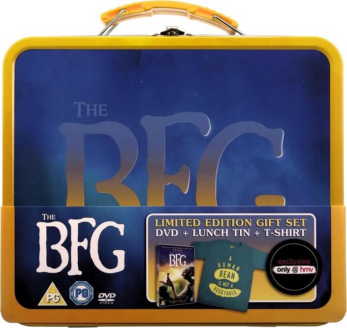 Mi Amigo El Gigante (Lunchbox+Camiseta) (V.O.S.I) - DVD | 5030305520809 | Steven Spielberg
