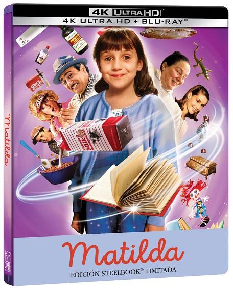 Matilda (4k UHD + Blu-ray) (Ed. Especial metálica) - 4K UHD | 8414533145824 | Danny DeVito