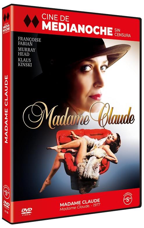Madame Claude -Cine de medianoche- - DVD | 8436558200166 | Just Jaeckin