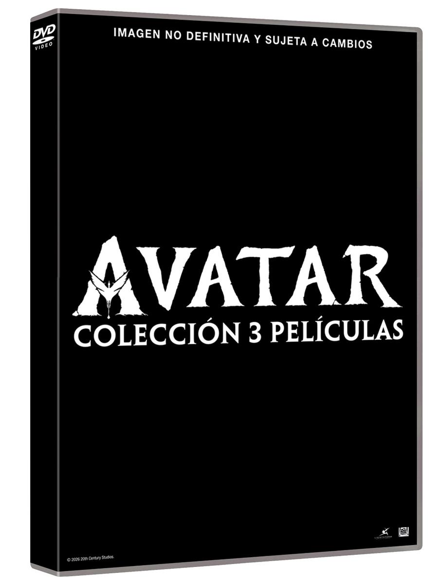 Avatar + Avatar: El Sentido del Agua + Avatar: Fuego y Ceniza - DVD | 8421394600737 | James Cameron