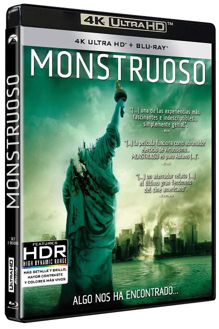 Monstruoso (+ Blu-Ray) - 4K UHD | 8421394102033 | Matt Reeves