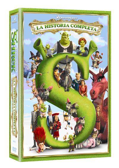 Shrek Cuatrología - DVD | 8432975800743