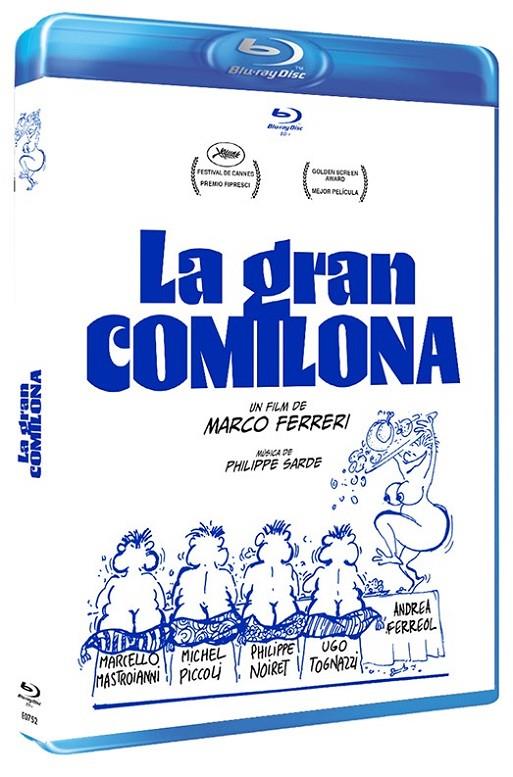 La Gran Comilona (La grande bouffe) - Blu-Ray R (Bd-R) | 8436593557201 | Marco Ferreri