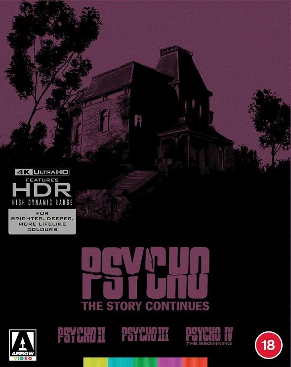 Psycho: The Story Continues (VOSI) - 4K UHD | 5027035026466 | Richard Franklin, Anthony Perkins, Mick Garris