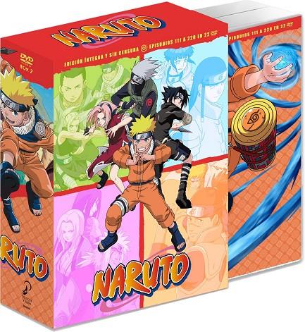 Naruto BOX 2 (111 A 220) - DVD | 8424365720595