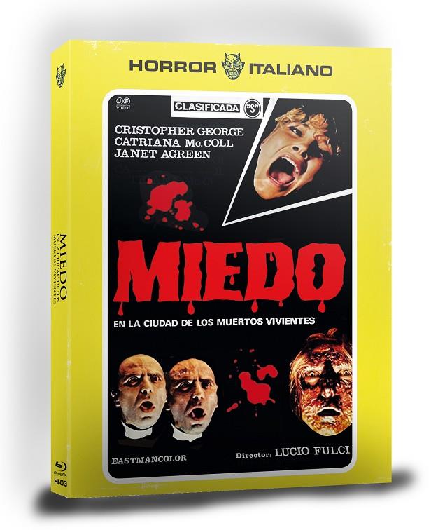Miedo en la ciudad de los muertos vivientes -Paura nella città dei morti viventi- (Horror italiano) - Blu-Ray | 8429987407459 | Lucio Fulci