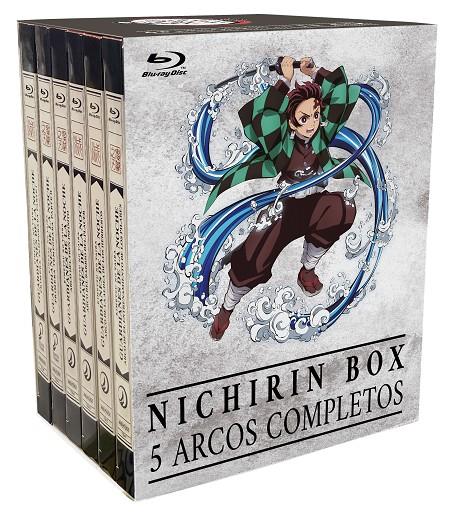Guardianes de la noche: Nichirin box (Kimetsu no Yaiba) - Blu-Ray | 8424365732789 | Haruo Sotozaki, Shinya Shimomura, Yûki Itô, Takuya Nonaka, Takashi Suhara, Ken Takahashi