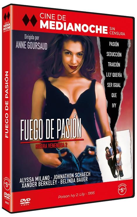 Fuego de pasión (Poison Ivy 2) -Cine de medianoche- - DVD | 8436558205253 | Anne Goursaud