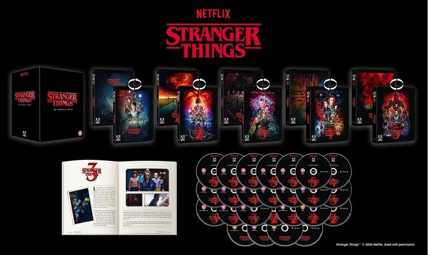 Stranger Things Seasons 1 to 5 Complete Collection (VOSI) - Blu-Ray | 5027035029979