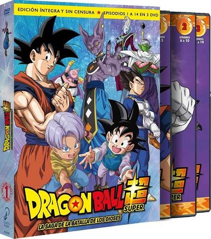 Dragon Ball Super Box 1 - DVD | 8420266008534 | Hideki Hiroshima, Kimitoshi Chioka, Masanori Satô, Morio Hatano, Nozomu Shishido
