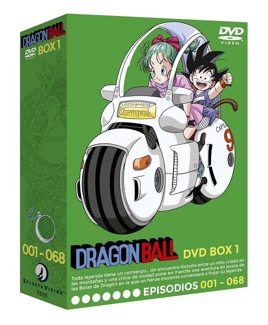 Dragon Ball Box 1 Episodios 1 a 68 - DVD | 8424365731911 | Akira Toriyama