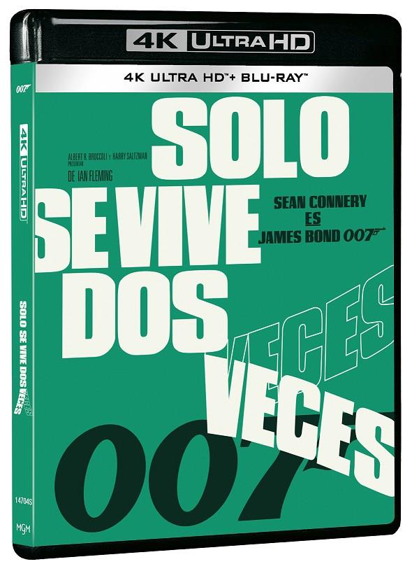 007 Sólo Se Vive Dos Veces (+ Blu-Ray) - 4K UHD | 8414533147040 | Lewis Gilbert