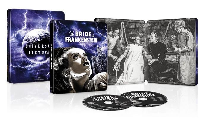 La Novia De Frankenstein (The Bride of Frankenstein) (Limited Steelbook Edition) (4K + Bluray) - 4K UHD | 5061088920791 | James Whale