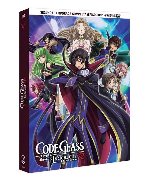 Code Geass - Lelouch, el de la Rebelión R2  Episodios 1 a 25 - DVD | 8424365729444 | Goro Taniguchi