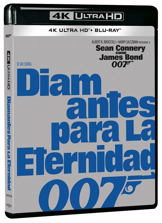 007 Diamantes Para La Eternidad (+ Blu-Ray) - 4K UHD | 8414533147019 | Guy Hamilton