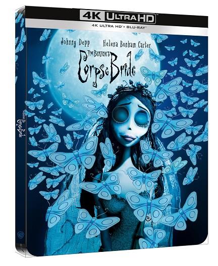 La Novia Cadáver (+ Blu-Ray) Ed. Steelbook - 4K UHD | 8414533146838 | Tim Burton, Mike Johnson