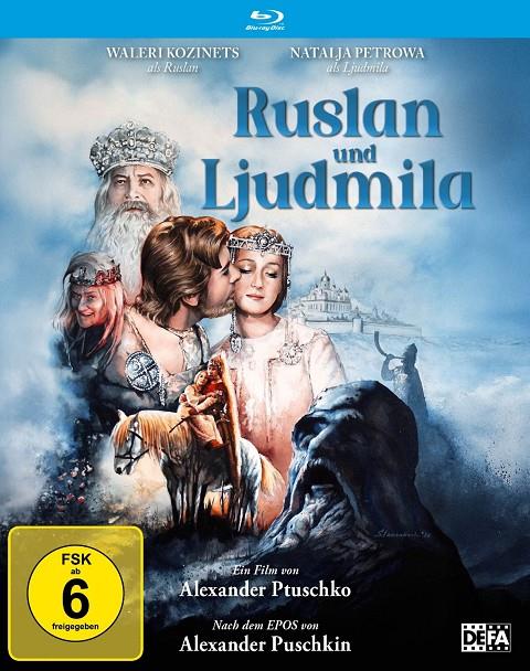 Las aventuras de Ruslan (Ruslan und Ljudmila) (VO Ruso y Alemán) - Blu-Ray | 4042564256680 | Aleksandr Ptushko