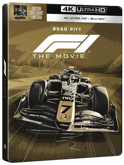F1: La Película (Limited Edition Steelbook 4K+ Blu-Ray) (ver idiomas) - 4K UHD | 5051892255622 | Joseph Kosinski