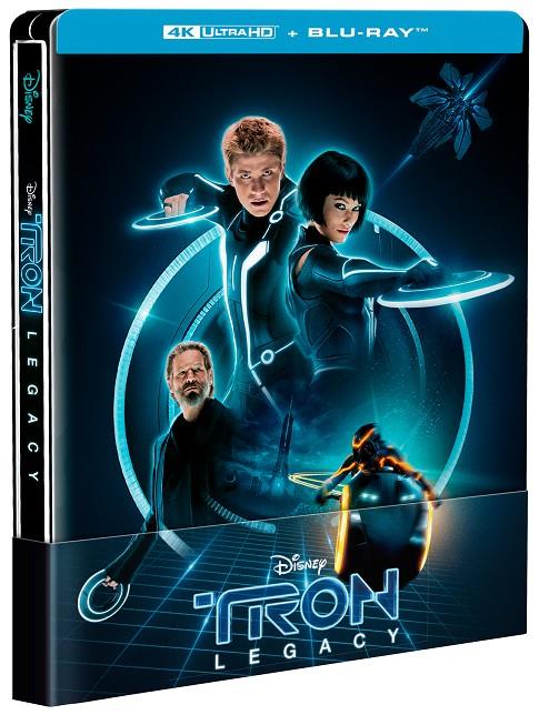 Tron Legacy (+ Blu-Ray) Ed. Steelbook - 4K UHD | 8421394803497 | Joseph Kosinski
