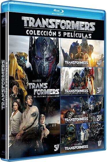 Transformers 1-5 - Blu-Ray | 8421394000117 | Michael Bay