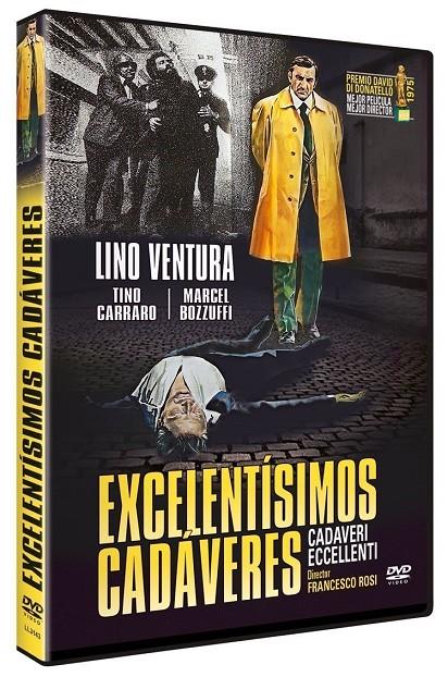 Excelentísimos Cadáveres - DVD | 8436558196322 | Francesco Rosi