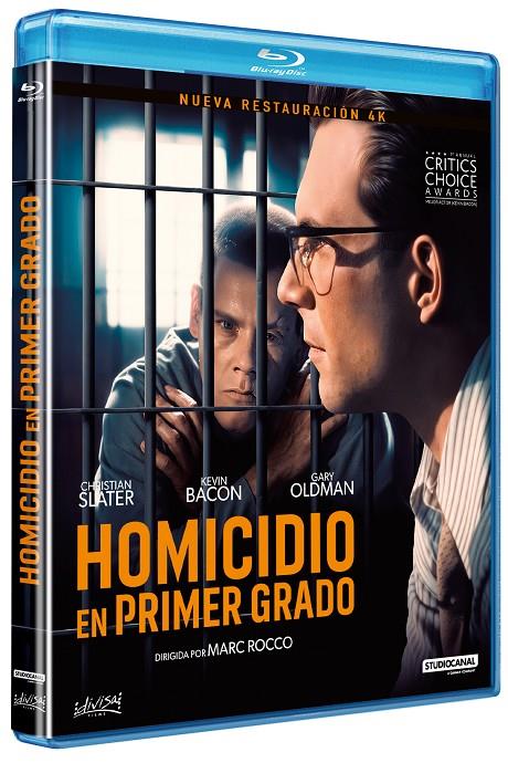 Homicidio en Primer Grado (Murder in the First) - Blu-Ray | 8421394419445 | Marc Rocco