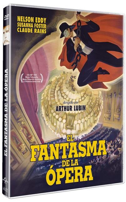 El Fantasma De La Ópera (1.943) - DVD | 8421394554870 | Arthur Lubin