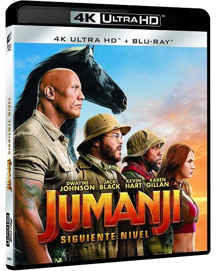Jumanji: El Siguiente Nivel (+ Blu-Ray) - 4K UHD | 8414533126977 | Jake Kasdan