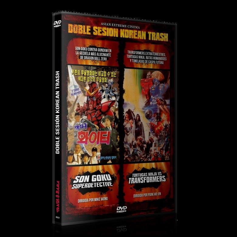 Korean Trash (Son Goku Superdectetive/ Tortugas Ninja vs. Transformers) (VOSE) - DVD | 8420666899259 | Mike Wong, Park Ho-jin