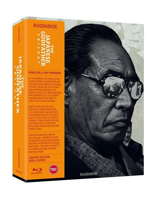 The Japanese Godfather Trilogy (Limited Edition) (VOSI) - Blu-Ray | 5060974683079 | Sadao Nakajima