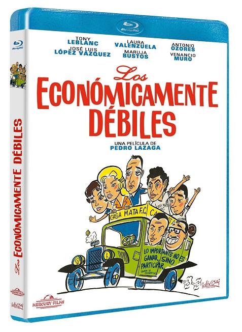 Los Económicamente Débiles - Blu-Ray | 8421394409118 | Pedro Lazaga